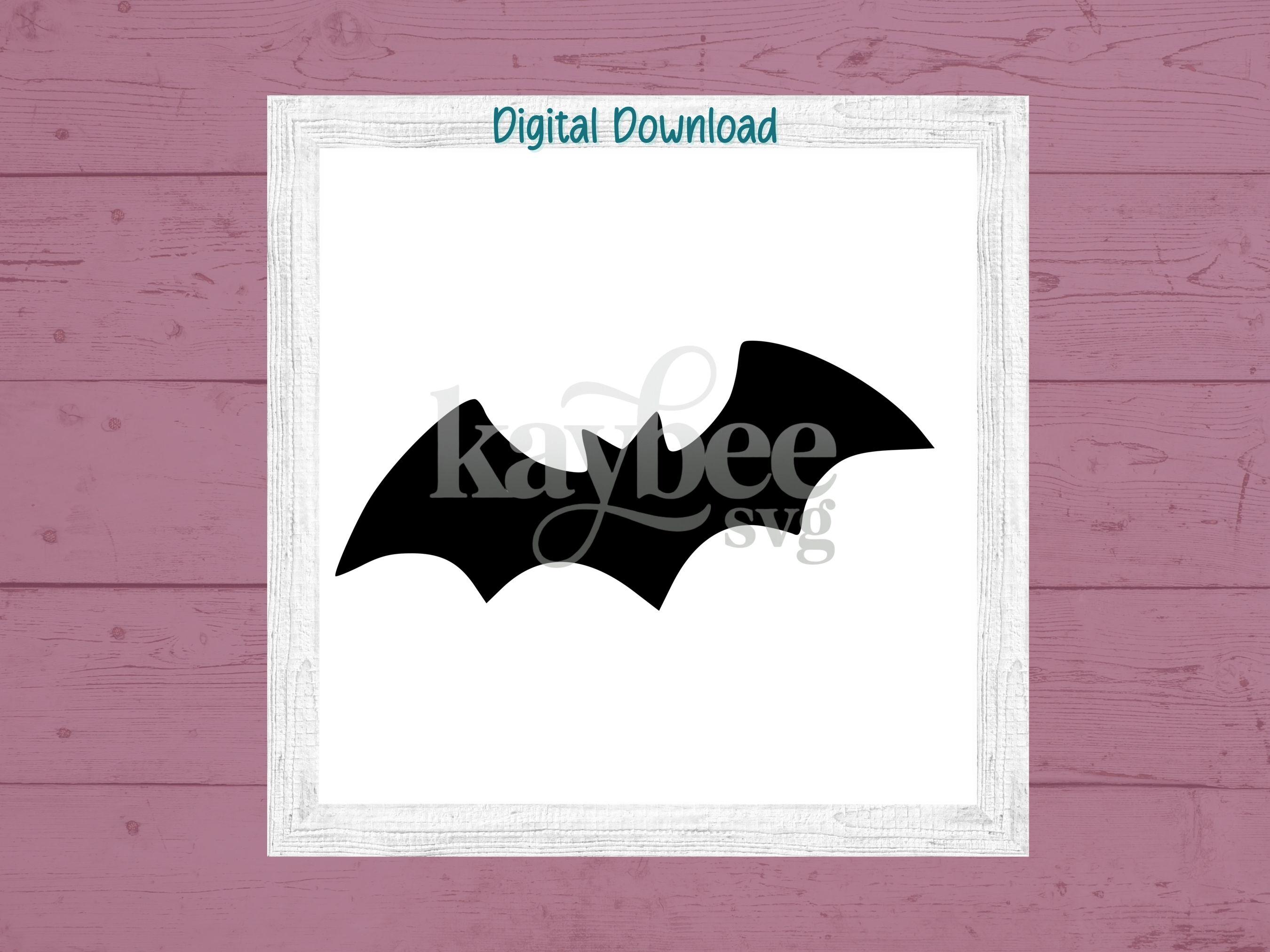 Bat SVG Bundle Clipart Cut Files for Cricut, Silhouette, Laser ...