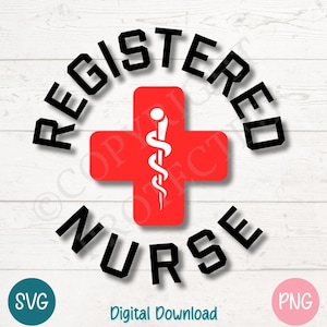 Nurse SVG PNG, Medical Cross with Caduceus Symbol, Healthcare First Aid Clipart Cut Files for Cricut, Silhouette Digital Download, Laser