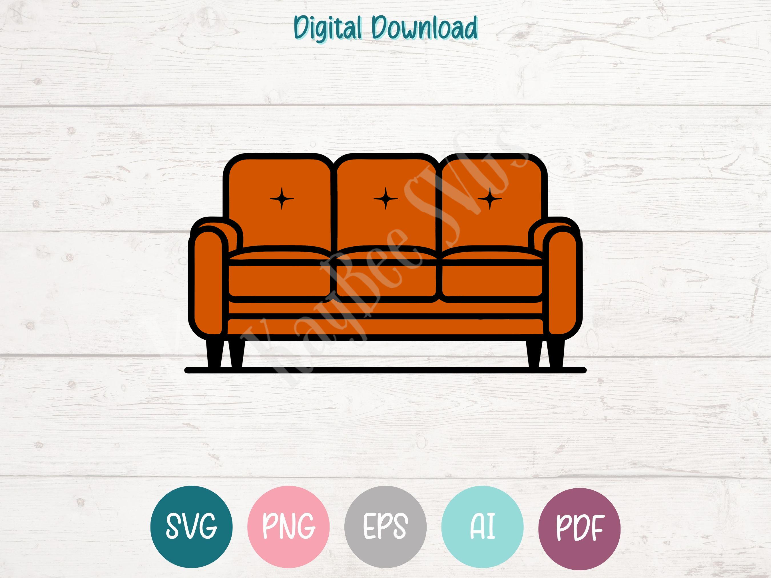 Sofa Vector Png