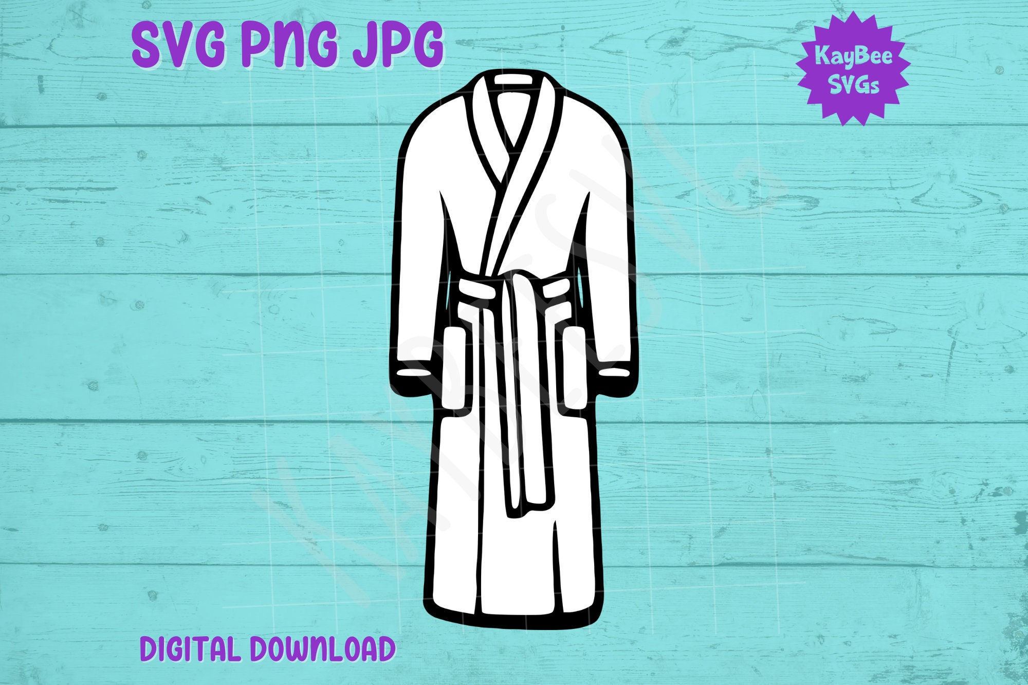 White bathrobe, realistic clothes of bath robe gown, vector mockup. Hotel  and spa apparel template, shower robe of white soft cotton with belt, front  man or woman wear on transparent background Stock