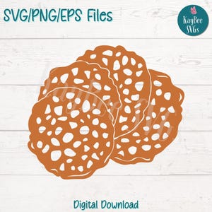 Latkes SVG PNG Hanoucca nourriture Clipart coupe fichier pour Cricut, Silhouette, Sublimation, gravure laser, Clipart imprimable