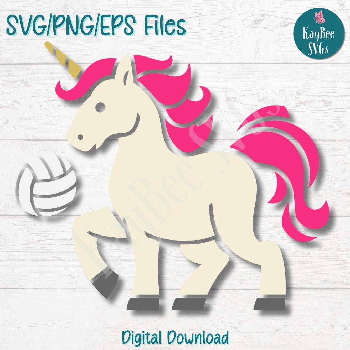 Unicorn Volleyball - Etsy Canada