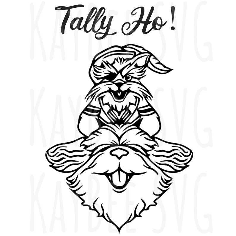 Tally Ho Sir Didymus and Ambrosius SVG PNG JPG Clipart Cut | Etsy Norway