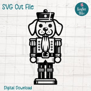 Arquivos de corte SVG PNG do Quebra-Nozes para Cricut, download digital de Silhouette, gravação a laser, impressão por sublimação, clipart para uso comercial