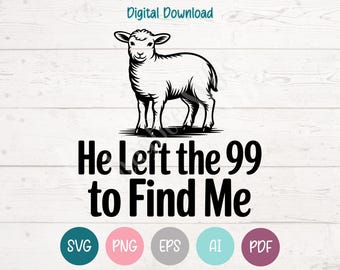 Lamb Christian SVG PNG Clipart Cut Files for Cricut, Silhouette, Laser Engraving, Sublimation (Digital)