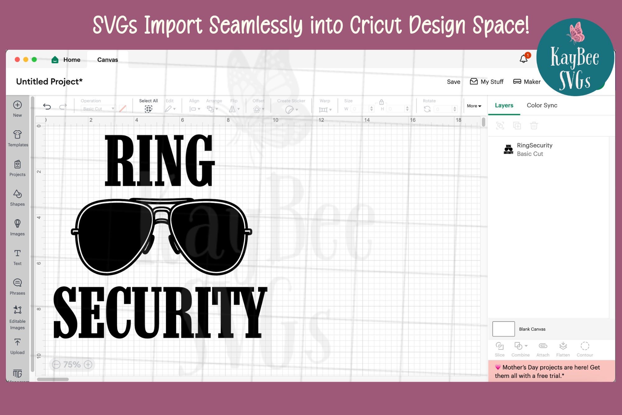 Ring Security Vector Files Ring Security SVG PNG, Wedding Cut Files (digital) - Etsy