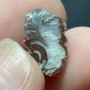 RARE Lake Superior Copper Banded Replacement Agate From Keweenaw