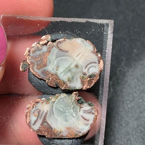 RARE Lake Superior Copper Banded Replacement Agates From Keweenaw Wolverine #2 Mine Upper Peninsula video