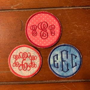 Monogram Patch: Customizable