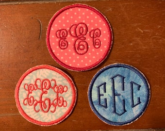 Monogram Patch: Customizable