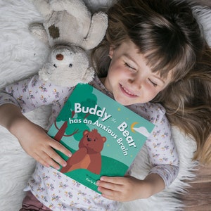 Buddy the Bear Has an Anxious Brain - Overcoming Anxiety and Finding Confidence - Helping Kids Manage Anxiety - Coping Techniques for Kids