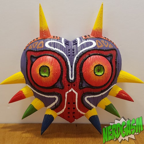 The Legend of Zelda : Majora's Mask Hand Painted With - Etsy