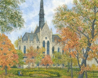 Heinz Chapel in Autumn