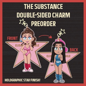 The Substance Double-sided Keychain