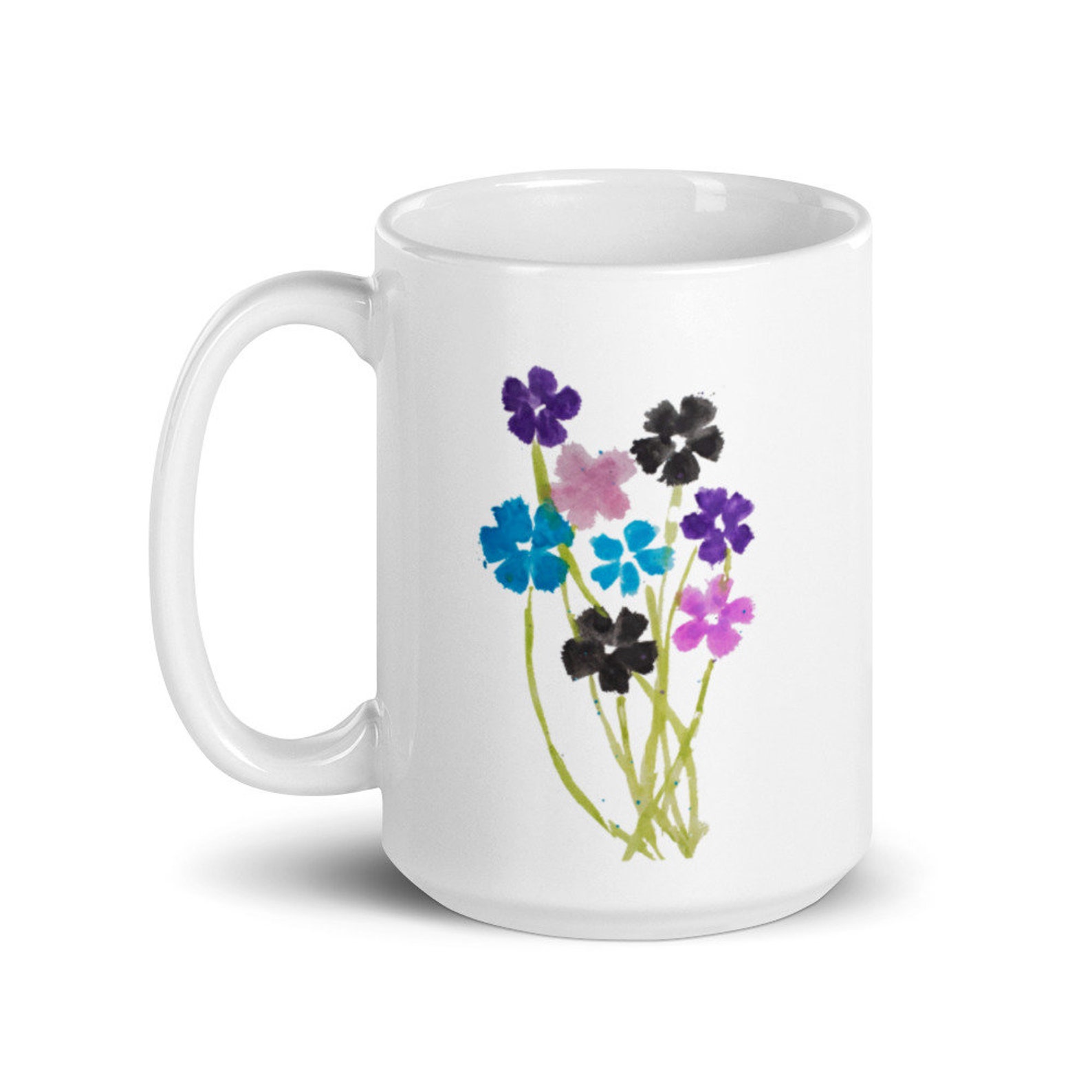 Spring in Watercolor Mug - Etsy