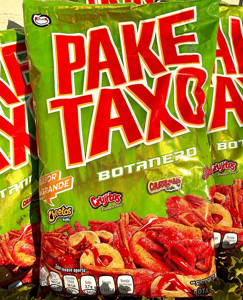 Mexican Chips Pake Taxo. Edición Limitada Variedad de Chips Etsy