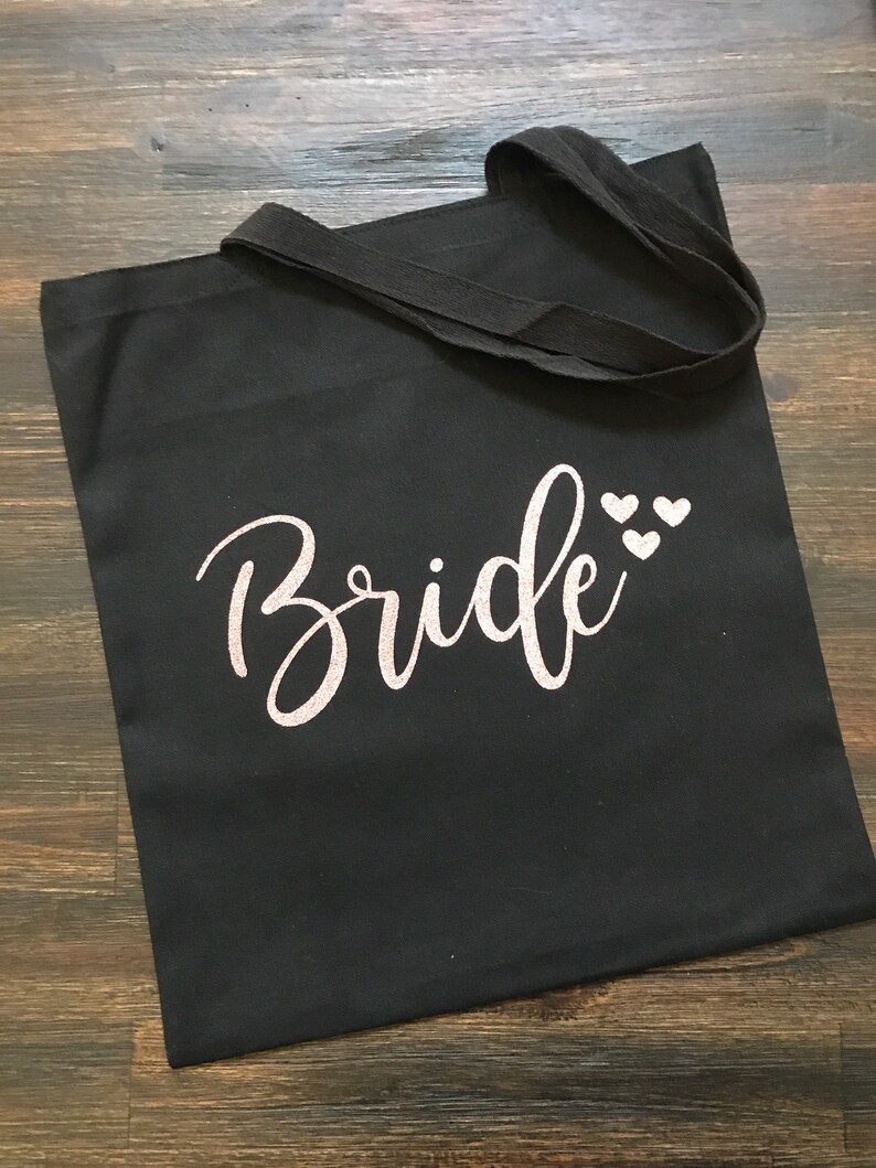 BrideBridesmaids Canvas Tote Set of 6