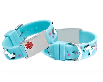 Licorne et autres bracelets d'identification médicale pour enfants