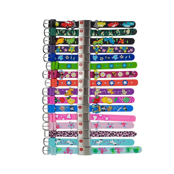 Medical Allergy Alert ID bracelets for kids - FREE SHIPMENT