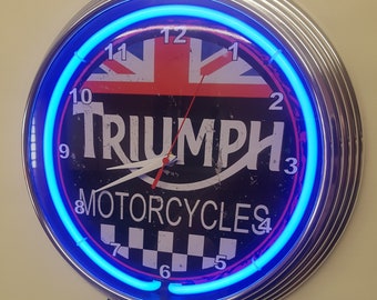 illuminated clock etsy