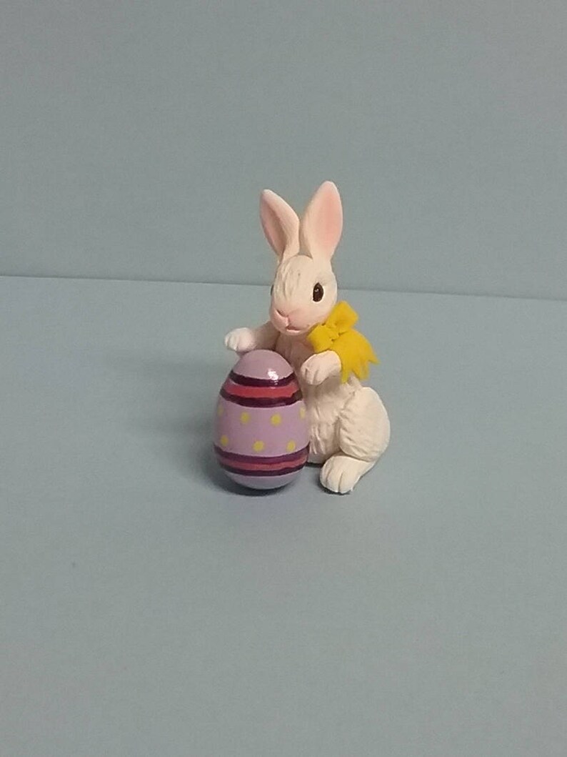 Porcelain Rabbit Doll Rabbit polymer clay Rabbit toy Easter Bunny