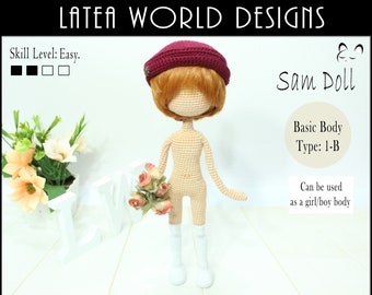 Amigurumi Doll Body: Easy to make amigurumi body base.