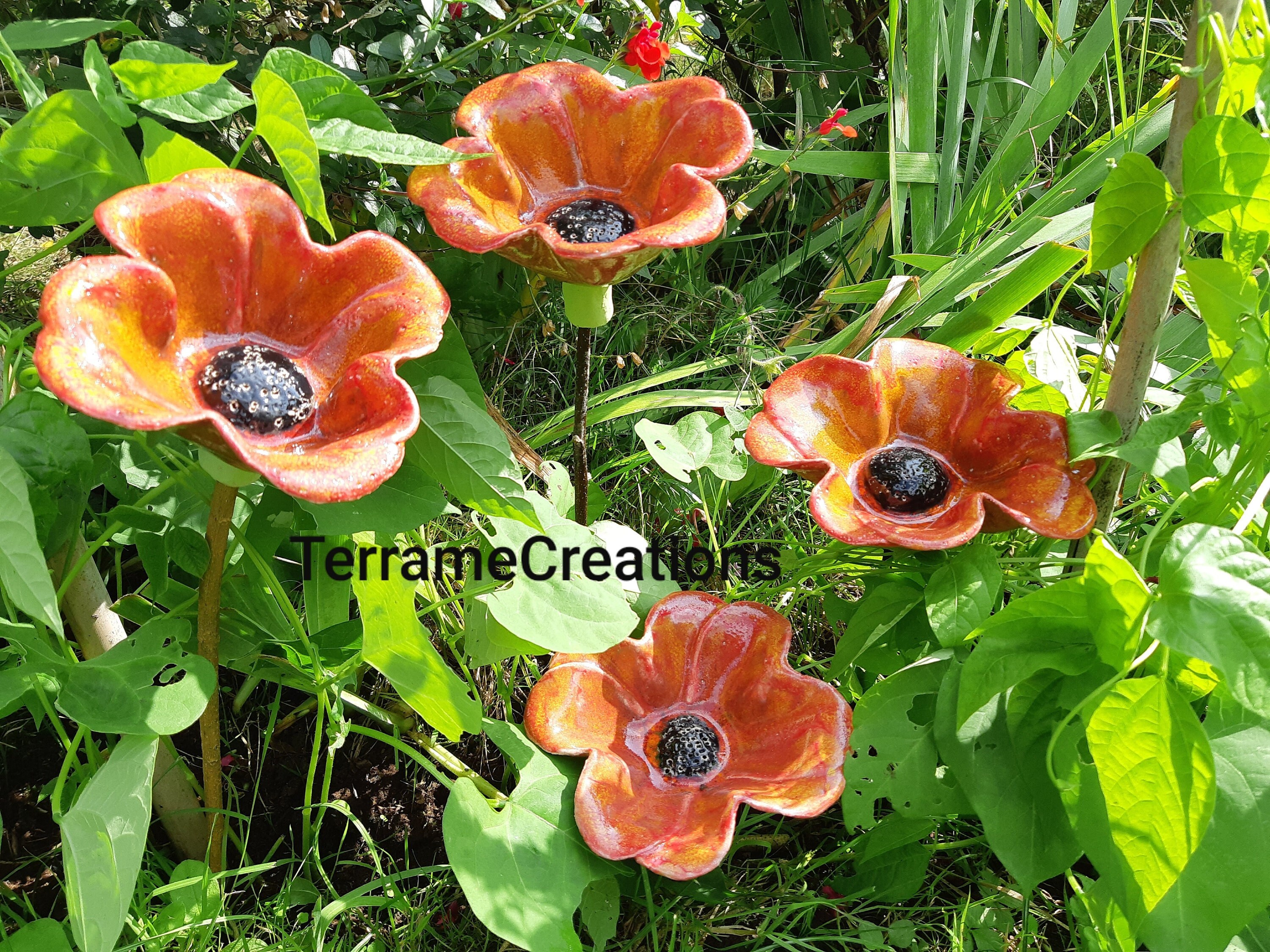 Coquelicot en Céramique