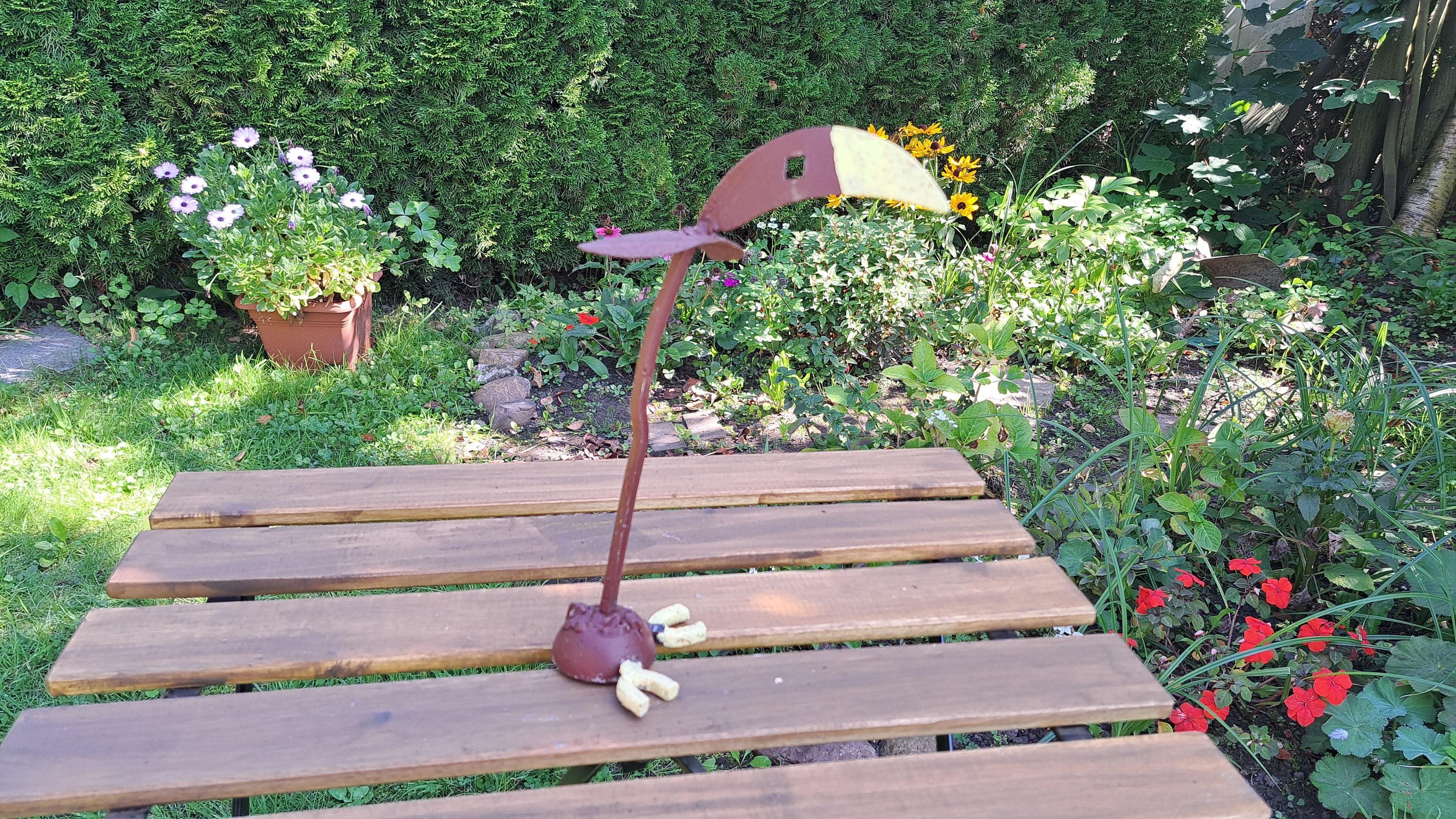 Vogel Aus Metall Schrott Schrottkunst Garten Deko DIY Skulptur Etsy