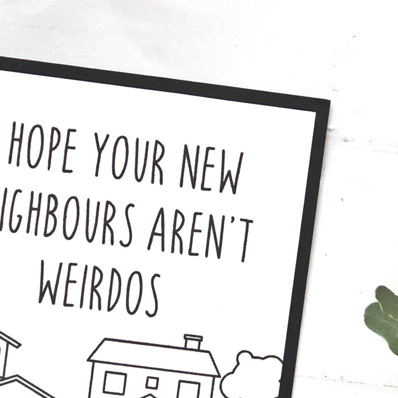 Funny New Home Card New House Card Funny New Home Card Etsy UK