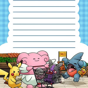 Pokemart-kladblok