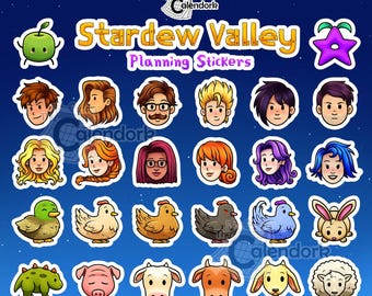 SDV Planner Sticker Sheet