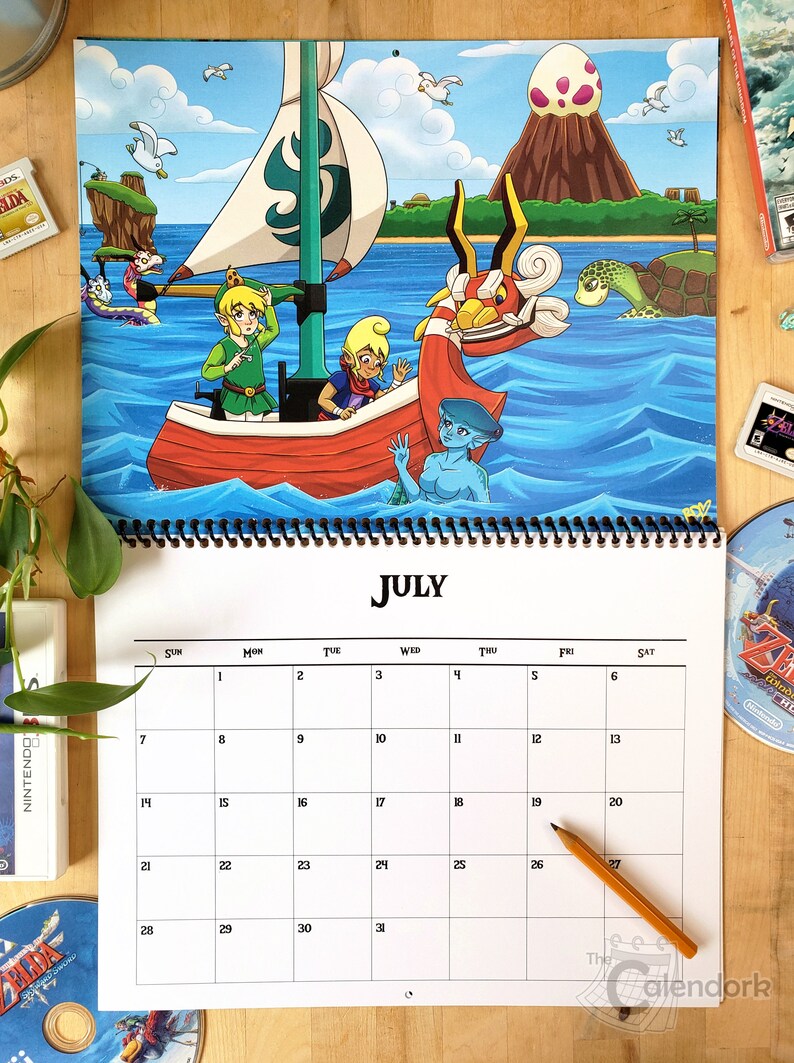 LOZ Wall Calendar image 2