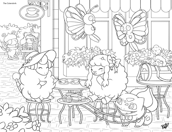 coloringpage / Fundraiser Pokemon Coloring Pages - Printable
