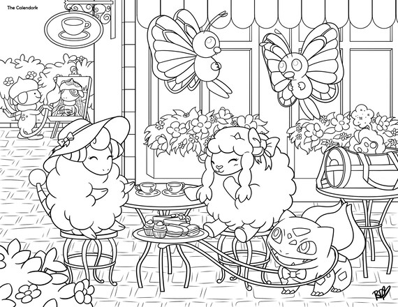 coloringpage / Fundraiser Pokemon Coloring Pages - Printable