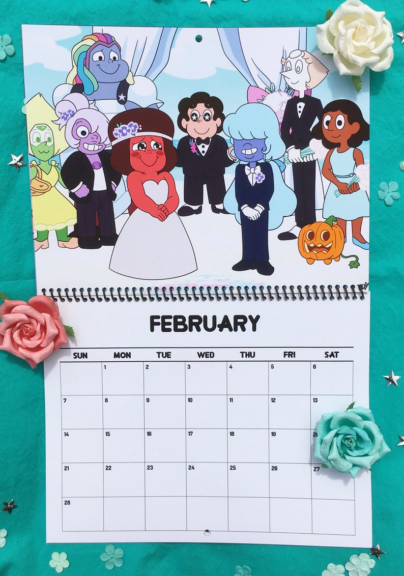Steven Universe Wall Calendar Etsy