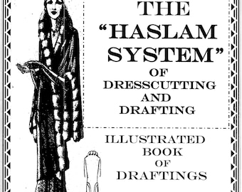 PDF The Haslam System. Book  of Draftings No 8 FREE haslam curve. Sewing patterns