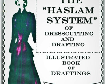 PDF vintage Le système Haslam de coupe de vêtements. Ouvrage illustré de rédactions. Automne/hiver n°26