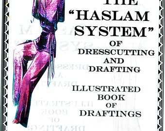 PDF Vintage Haslam System of Drafting and Dresscutting . Illustrated  e book of draftings for Lingerie No.5  Sewing Pattern charts