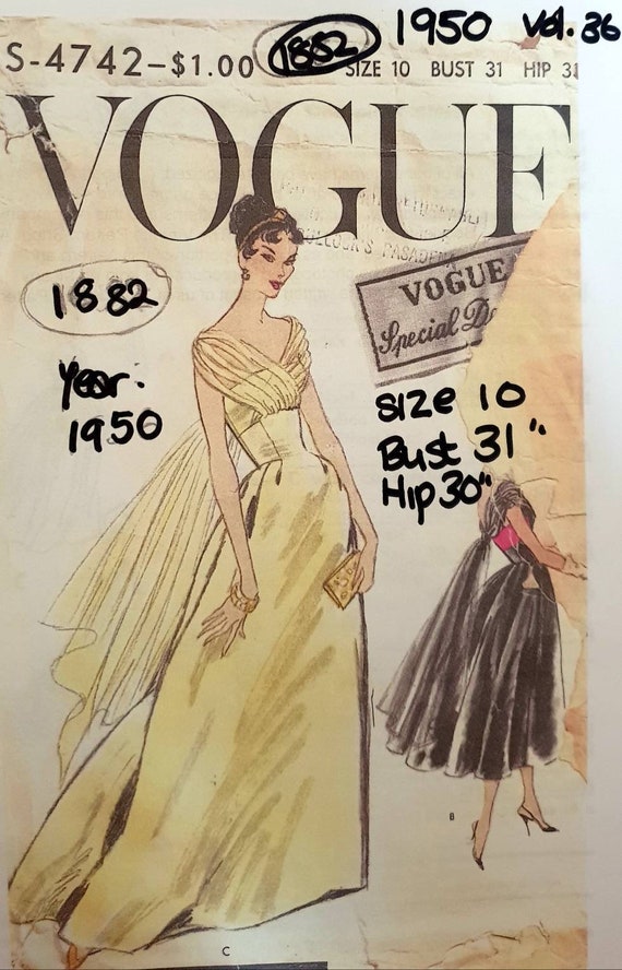 Vogue 1950 Poster -  Israel
