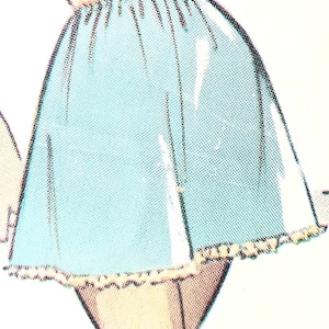 PDF Sewing Pattern French Lace Cami Knickers or Shorts Sewing Pattern  36-42 ins Hips