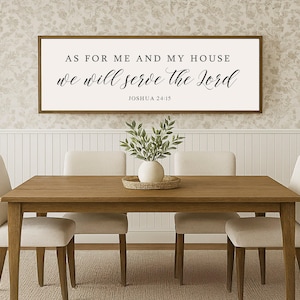 As For Me and My House We Will Serve the Lord Wood Sign, , Rustic Wood Sign Joshua 24:15 Scripture Wood Sign Rustic Wood Sign