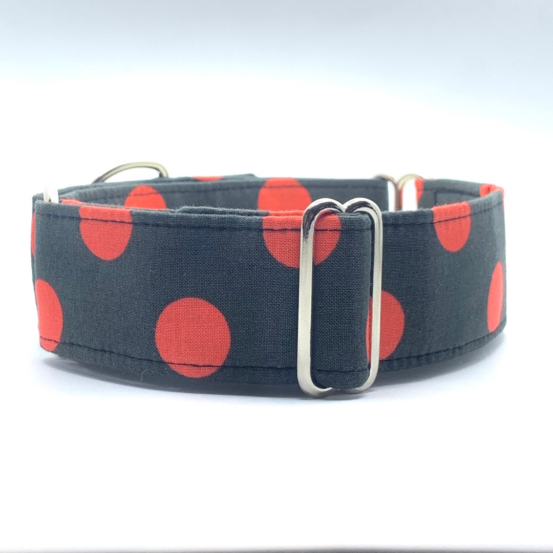Martingale Noslip Collar, 1.5 or 2 Wide, Sighthound Dog Collar, Greyhound, Whippet Collar the