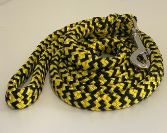 Luxe Hundeleine, Gelbe & Schwarze Hundeleine, Richmond Tigers Hundeleine - Luxe Sortiment