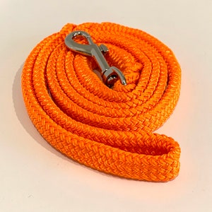 Luxe Dog Leash, Orange Dog Leash - Luxe Range