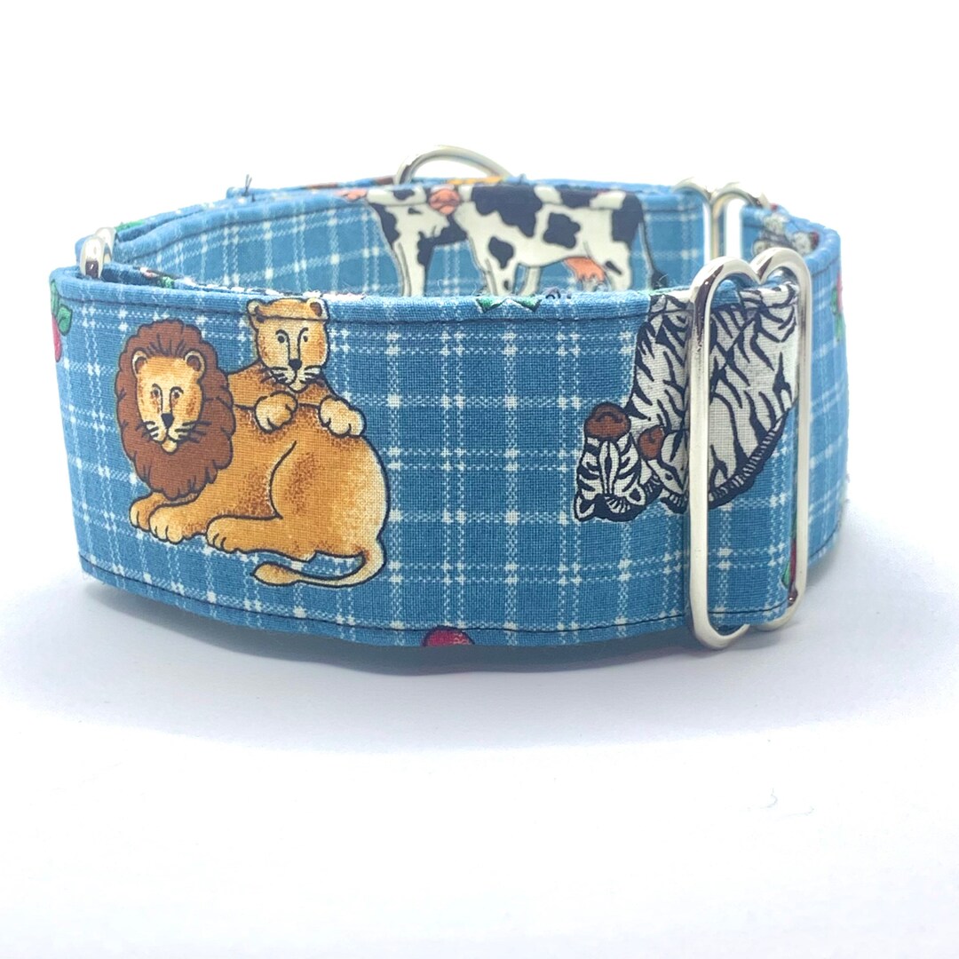 Martingale Noslip Collar, 1.5 or 2 Wide Sighthound Dog Collar, Greyhound, Whippet Collar