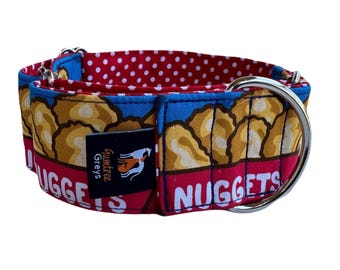 Martingale-halsband, bijpassende huishalsband en halsbandsets, windhond, Whippet - Freedom Nuggets
