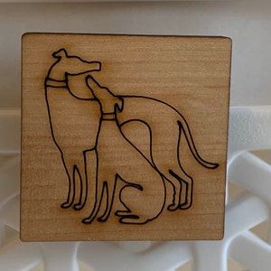 Gumtree Greys Wooden Brooch