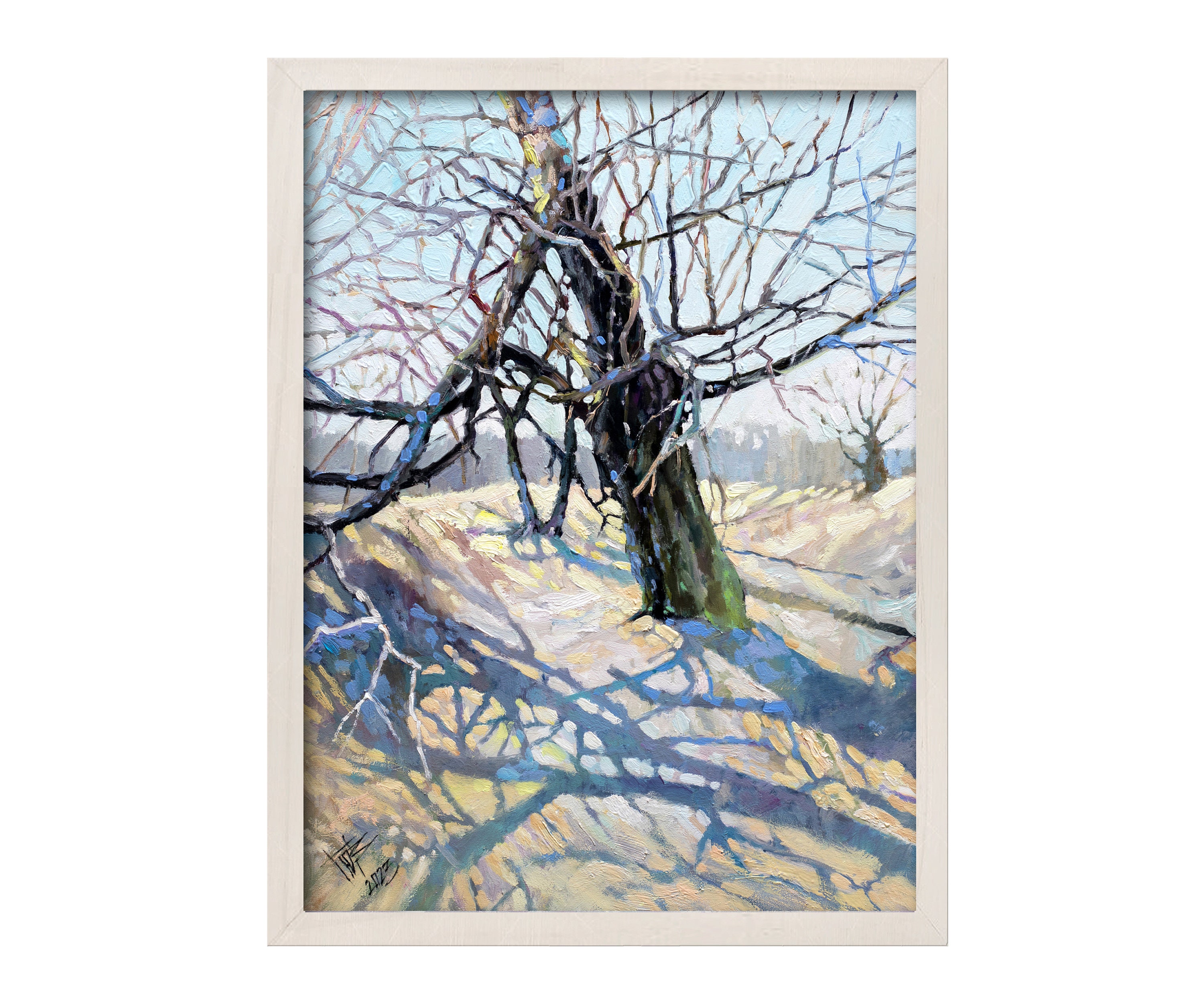 A Big Old Tree Oil on Hardboard Painting Ukrainian Art Tree - Etsy