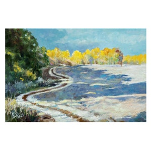 Field road painting, Ukrainian landscape, Original landscape oil painting, Oil on hardboard, Bright painting, Original oil art, Oil study