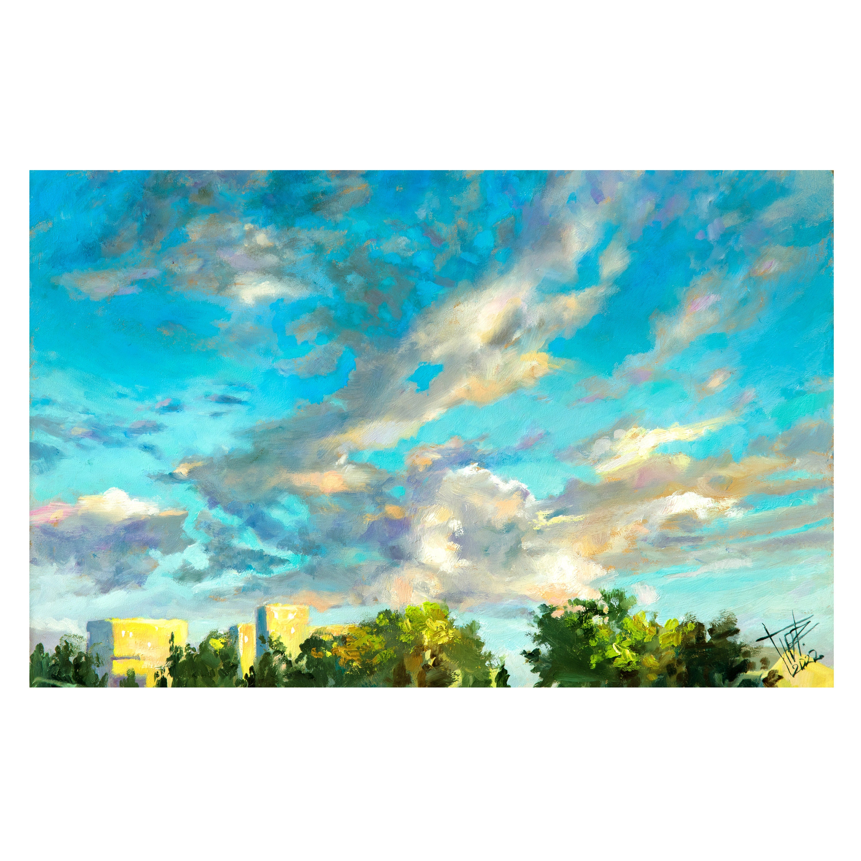 青空、雲の油絵、夕空の絵、空の油絵、明るい絵、空の雲、油絵の 青空、雲の油絵、夕空の絵、空の油絵、明るい絵、空の雲、油絵の